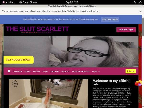 How To Get Free The Slut Scarlett Accounts