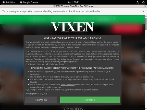 Vixen.com With Cash