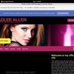 BradLee Allen Registration Form