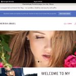 Cherishangel.modelcentro.com Checkout Page