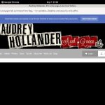 Free Audrey Hollander Premium Free Audrey Hollander Premium