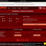 Goddess Chanel Femdom Free Premium
