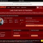 LadyGoldFetishdiva Gay Sex