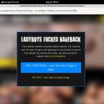 Ladyboys Fucked Bareback Accounts And Password