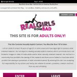 Real Girls Gone Bad Threesome