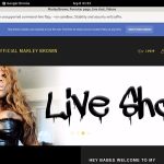 Use Paypal Officialmarleybrown.com