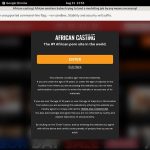 African Casting Porn Passwords